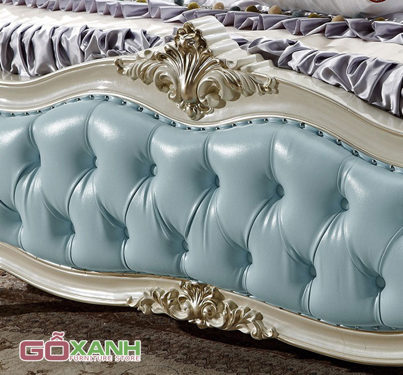 Giường ngủ cổ điển kiểu dáng nữ hoàng, giường nữ hoàng 4