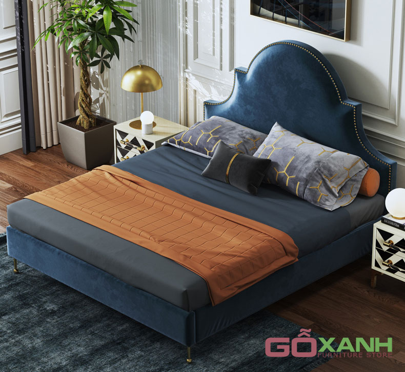 Giường ngủ công chúa cho bé gái - Giường ngủ đẹp Gỗ Xanh 1