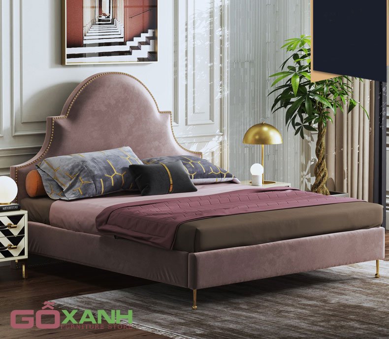 Giường ngủ công chúa cho bé gái - Giường ngủ đẹp Gỗ Xanh 2