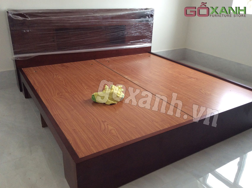 Giường ngủ gỗ căm xe chất lượng giá tốt 2