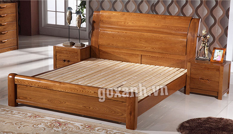 Giường ngủ gỗ tự nhiên đẹp nhất năm 2017 1