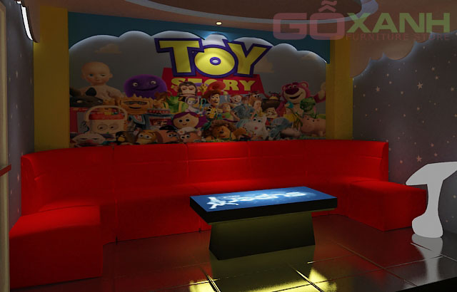 Ghế sofa karaoke kiểu dáng đẹp