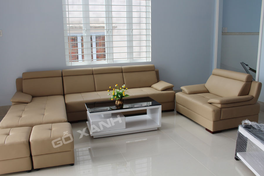 Hình ảnh thực tế ghế sofa đẹp giá xưởng - Ghế sofa Gỗ Xanh 1