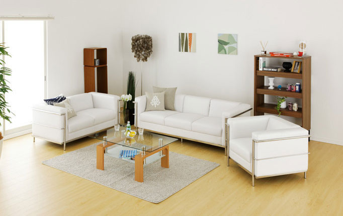 Hình ảnh ghế sofa văn phòng khung inox sang trọng 1