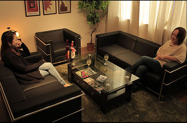 Hình ảnh ghế sofa văn phòng khung inox sang trọng 2