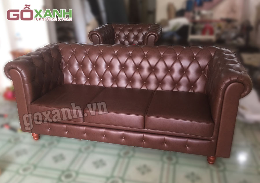 Hình ảnh sofa đơn tân cổ điển, mẫu sofa tân cổ điển đẹp tphcm 1