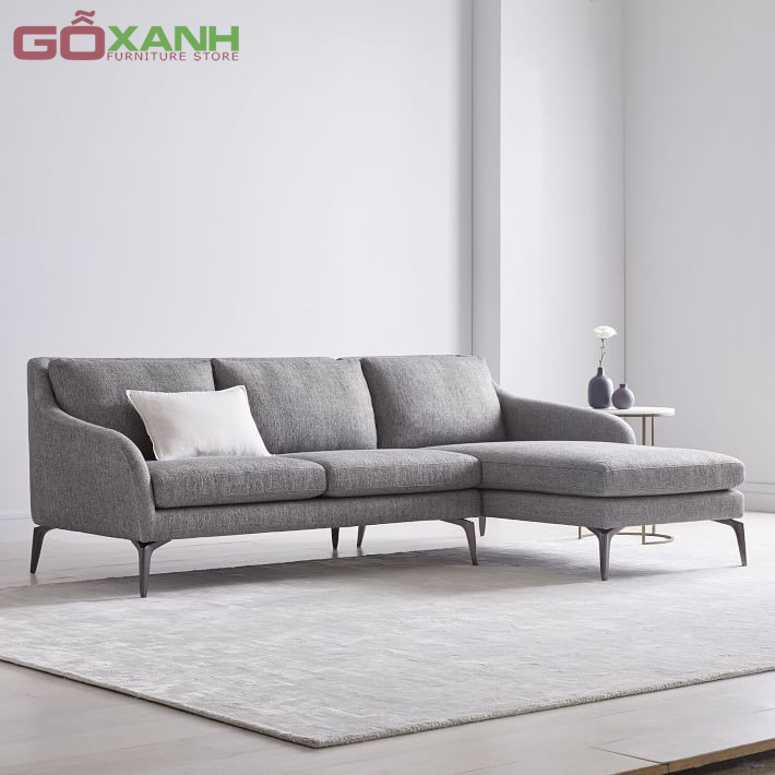 Hình ảnh bộ ghế sofa vải (vải nỉ, nhung) nhập khẩu 3