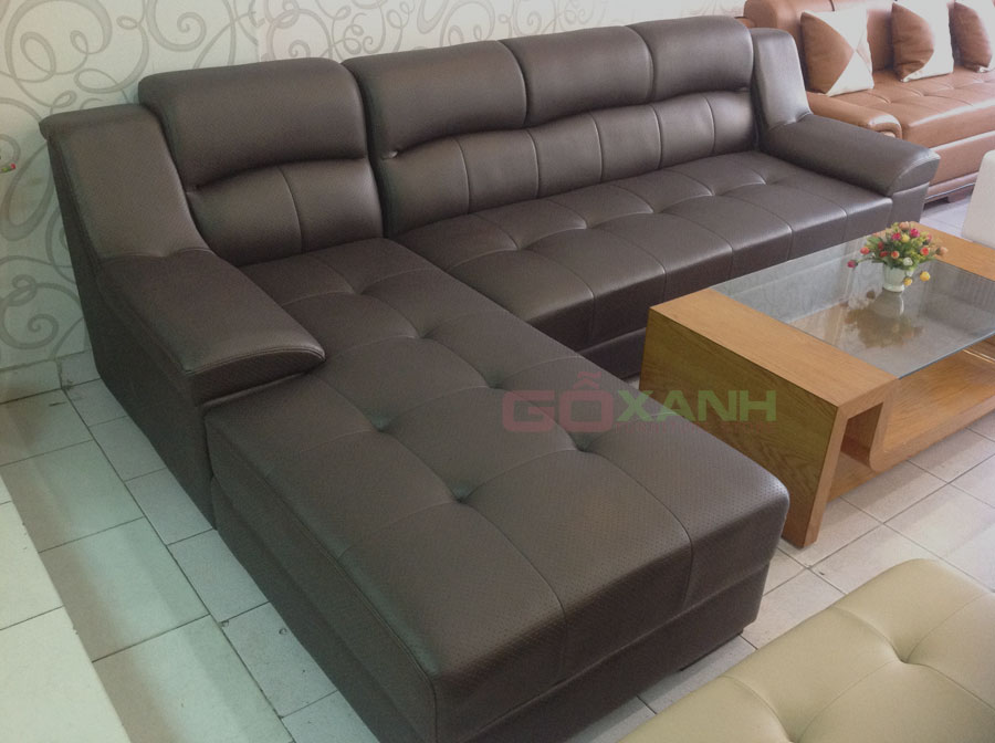 Hình ảnh thực tế ghế sofa phòng khách chụp tại nhà khách hàng 5