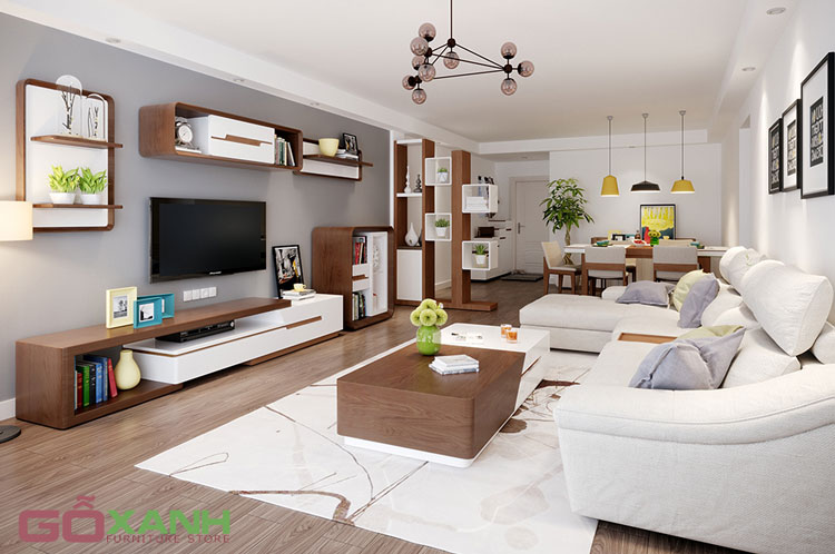 Kệ để tivi giá rẻ, mẫu kệ tivi mới nhất 12