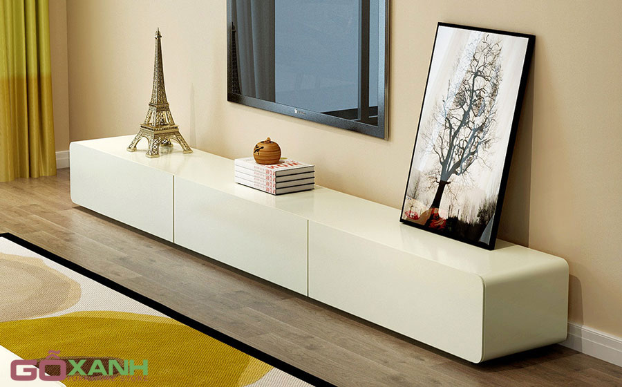 Kệ tivi đẹp màu trắng