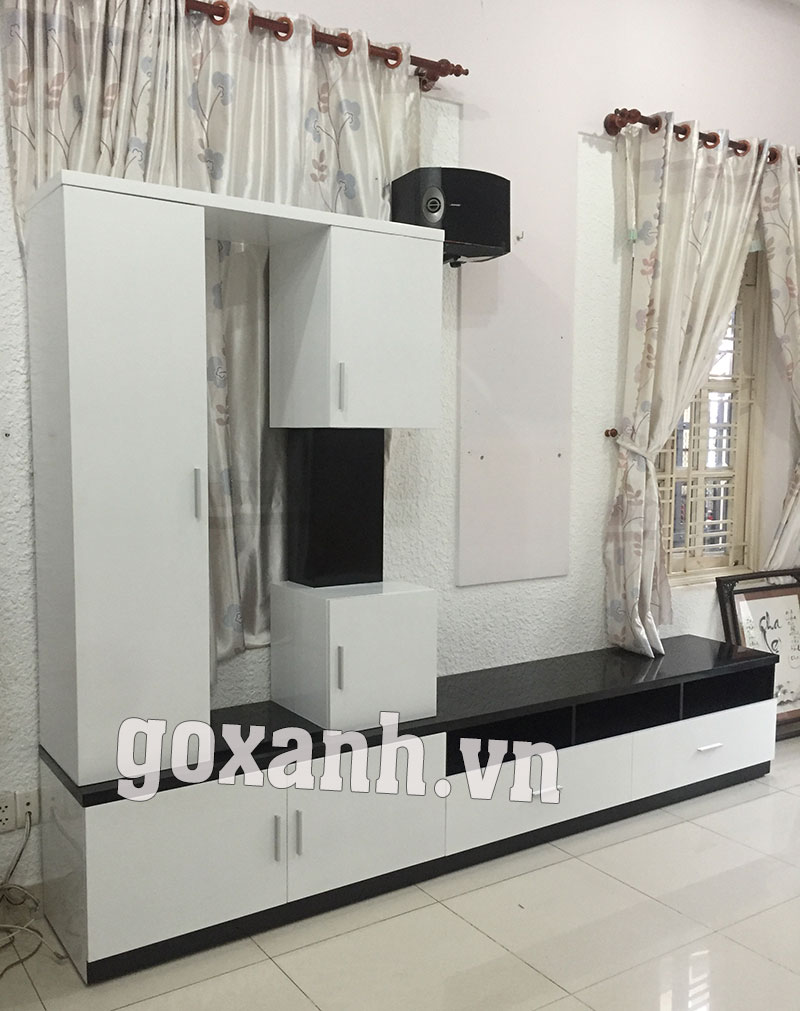 Kệ tivi gỗ công nghiệp hiện đại, giao hàng ở trảng bom đồng nai 1