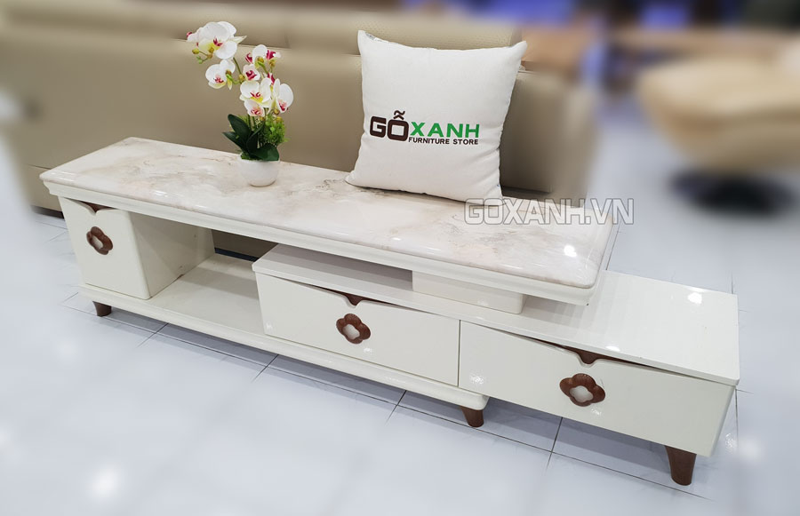Kệ tivi mặt đá hiện đại sang trọng / kiểu dáng kệ tivi cho nhà hiện đại 1
