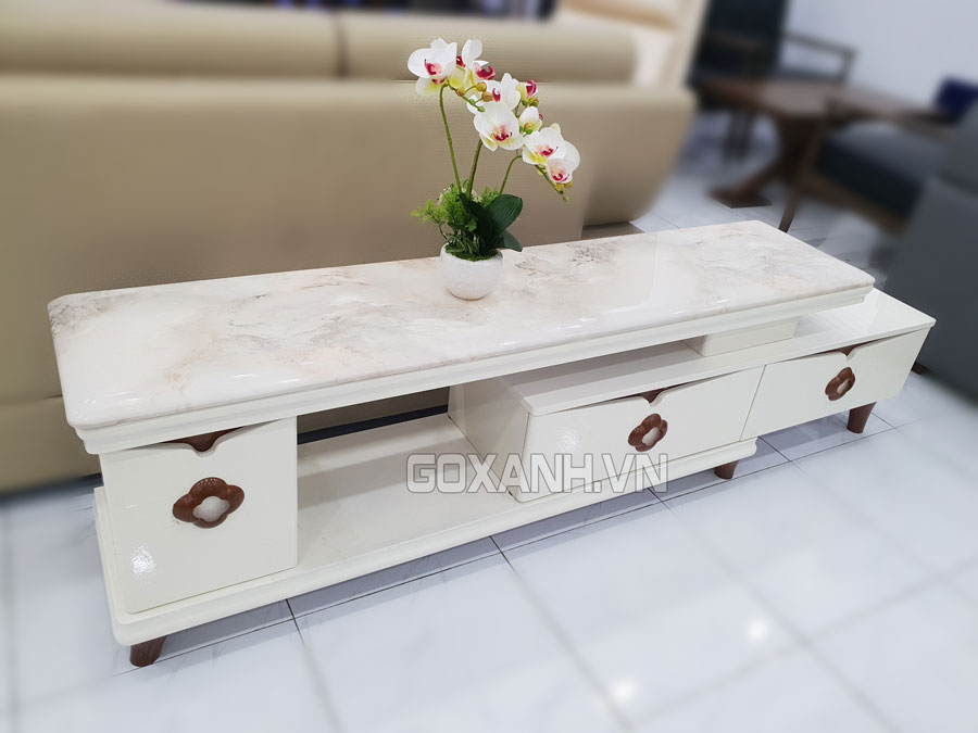 Kệ tivi mặt đá hiện đại sang trọng / kiểu dáng kệ tivi cho nhà hiện đại 3