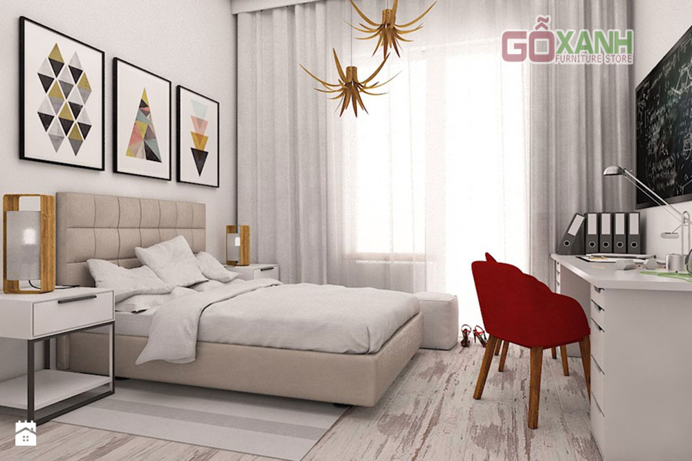 Kinh nghiệm trang trí phòng ngủ ấm cúng 4