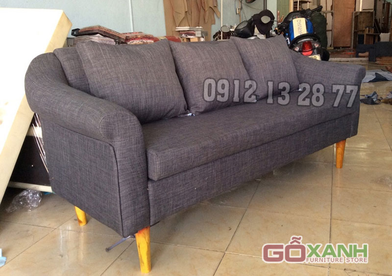 Làm mới không gian phòng khách với bộ ghế sofa vải trẻ trung, hiện đại 2