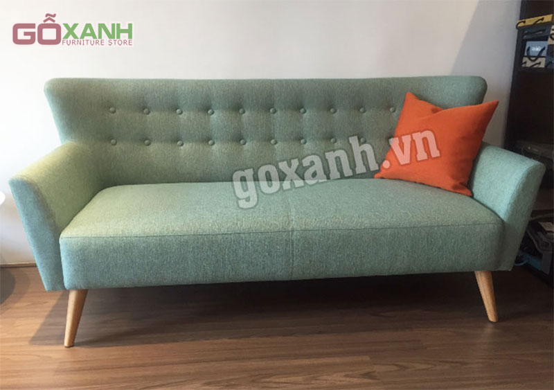 Làm mới không gian phòng khách với bộ ghế sofa vải trẻ trung, hiện đại 3