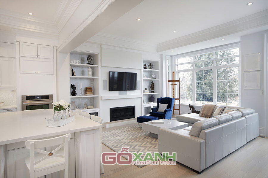 Làm thế nào để trang trí nội thất cho phòng khách nhỏ 5