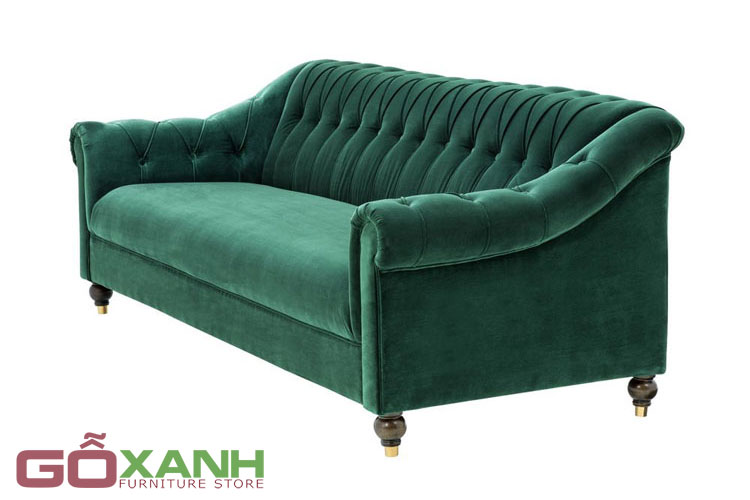 Mẫu ghế sofa bán cổ điển, Gỗ Xanh chuyên sản xuất nội thất cổ điển 2