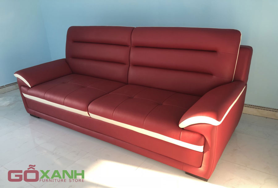Mua Ghế Sofa Băng Màu Đỏ Ở Đâu Tại TpHCM - Nội Thất Gô Xanh 1