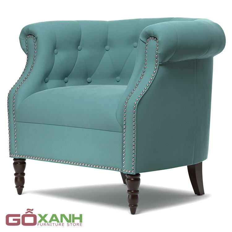 Mẫu ghế sofa đơn quán cafe phong cách, ghế nệm quán cà phê vip 12