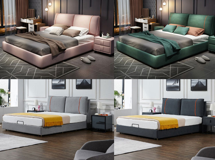 Mẫu giường nệm hiện đại cho phòng ngủ lớn / giường nệm cao cấp hiện đại 1