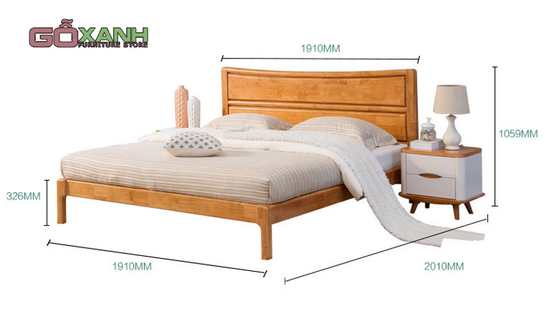 Mẫu giường ngủ đơn giản, đẹp giá rẻ nhất tphcm 3