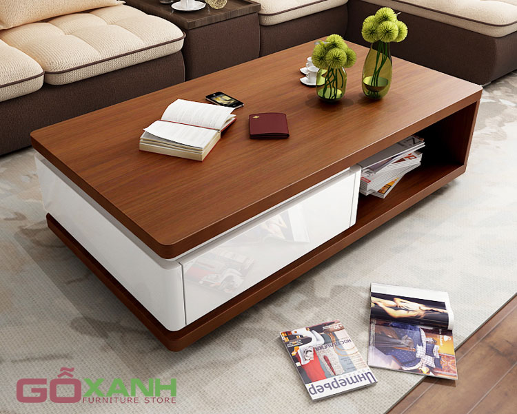 Bàn trà đẹp phòng khách, mẫu mã hiện đại mới nhất