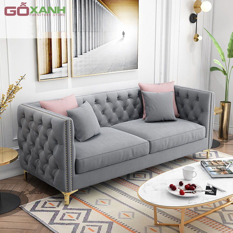 Mẫu sofa tân cổ điển 2019 / Kiểu ghế sofa bán cổ điển hót nhất hiện nay