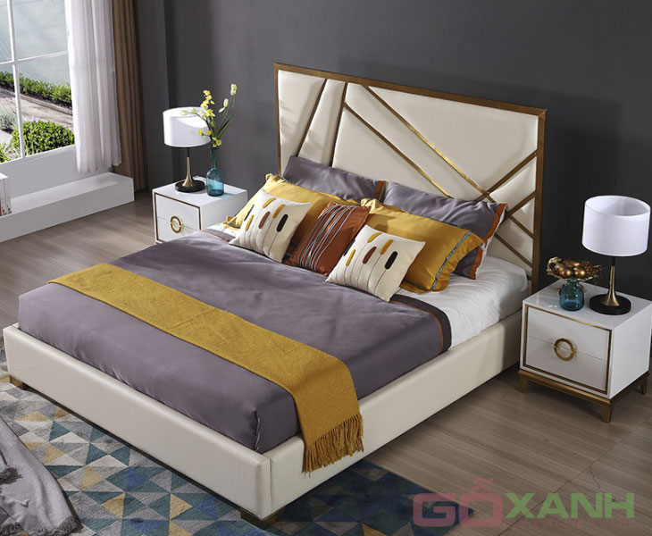 Mua giường ngủ inox mạ vàng Titan ở đâu tại TpHCM 1