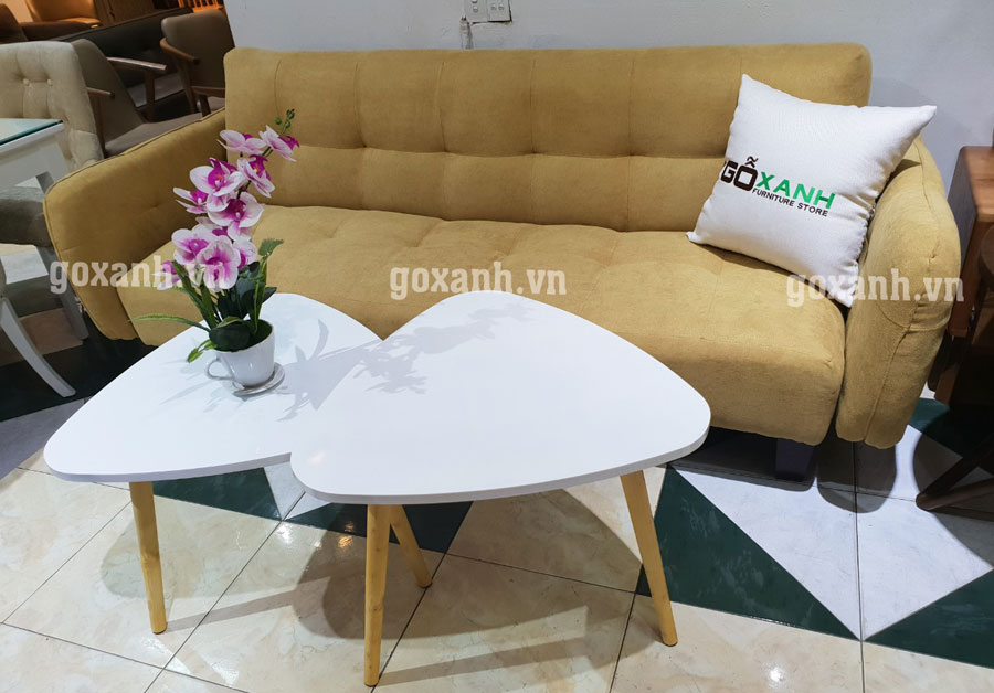 Nhận sản xuất ghế sofa băng vải dễ thương theo yêu cầu 3