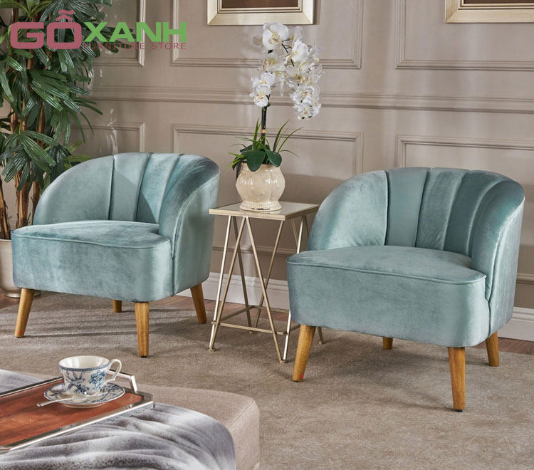 Ghế Sa lông cà phê sang trọng, nệm salon cafe 11