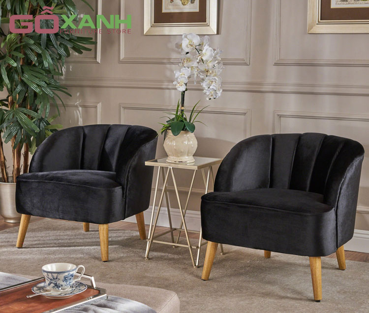 Ghế Sa lông cà phê sang trọng, nệm salon cafe 12