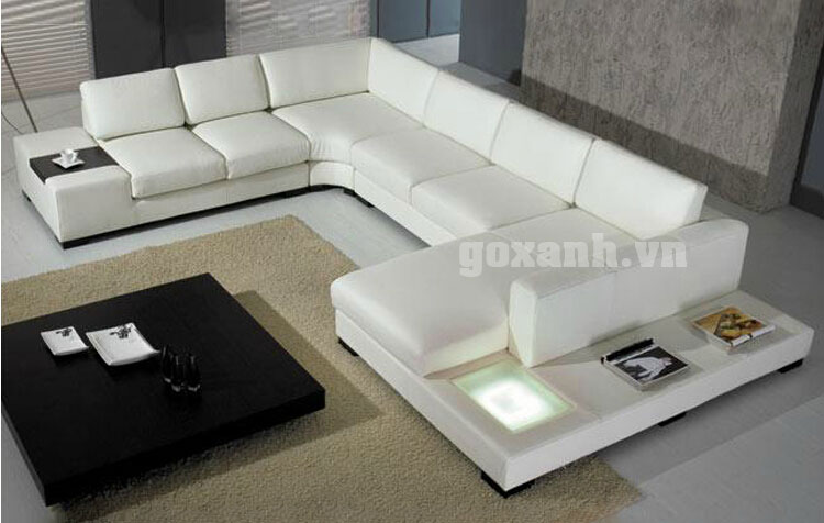 Salon hình chữ u, ghế sofa chữ u giá tốt chất lượng cao