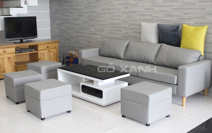 Sofa băng cho nhà chật, sofa băng tiết kiệm không gian nhà 1