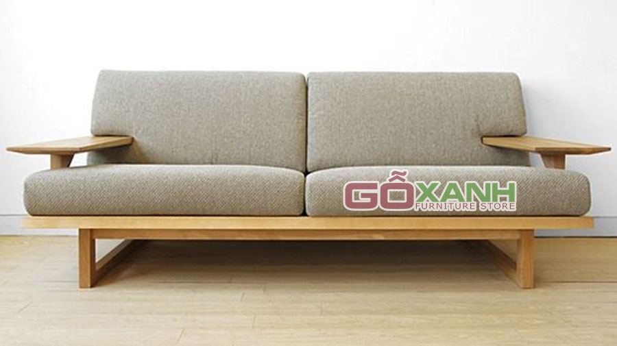 Sofa băng gỗ cho phòng khách đơn giản mà tinh tế 2