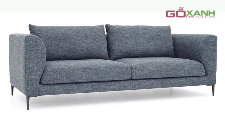 Sofa băng vải Gỗ Xanh phong cách phòng khách đẹp 1