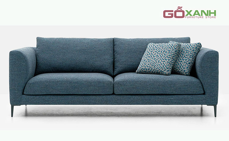 Sofa băng vải Gỗ Xanh phong cách phòng khách đẹp 2