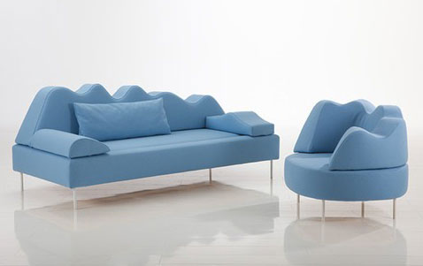 Ghế Sofa chân cao, nhỏ xinh thoáng mát