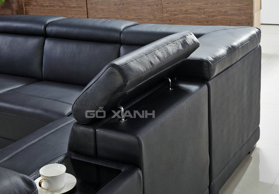 Sofa chữ u phòng khách lớn, ghế sofa góc chữ U 5