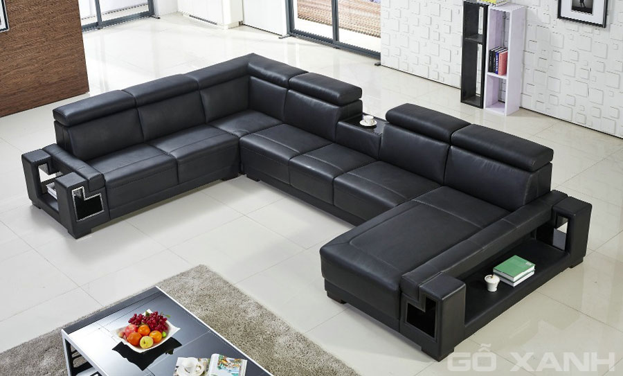 Sofa chữ u phòng khách lớn