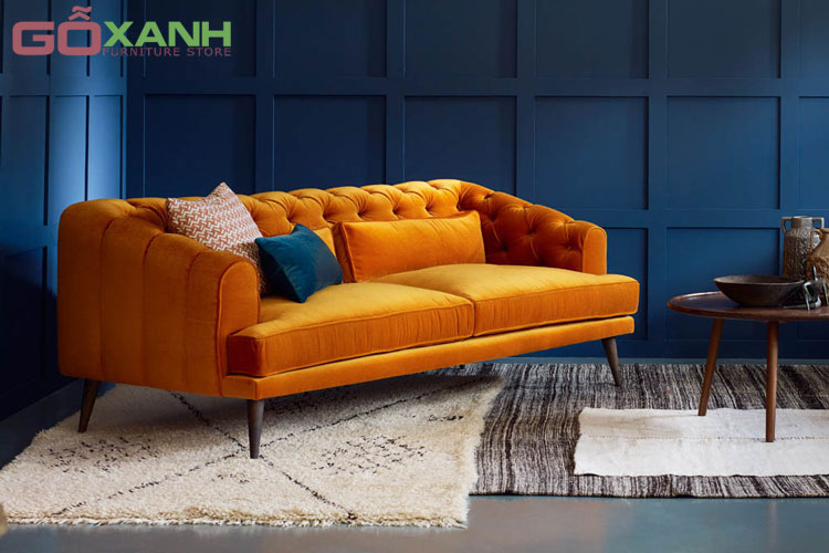 Mẫu ghế sofa cổ điển sang trọng - thương hiệu Gỗ Xanh