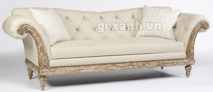 Sofa cổ điển Tphcm, mẫu độc quyền Gỗ Xanh sản xuất
