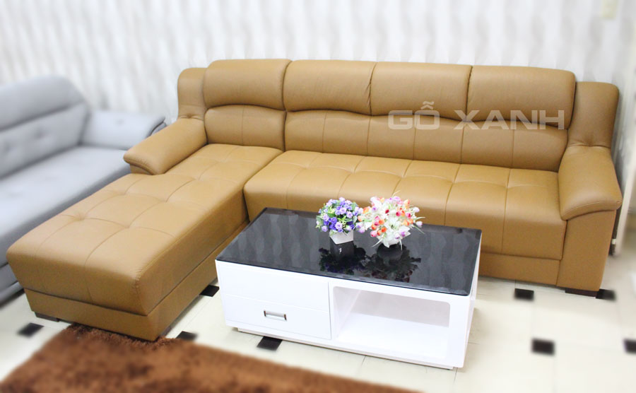 Sofa da giá rẻ 50% da bò thật