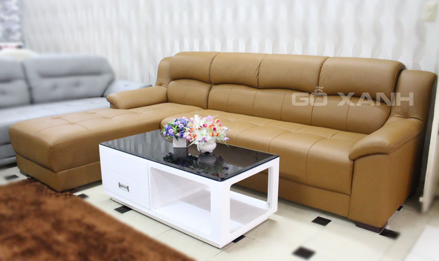 Sofa da giá rẻ, bộ sofa da cao cấp với giá rẻ nhất TPHCM 1