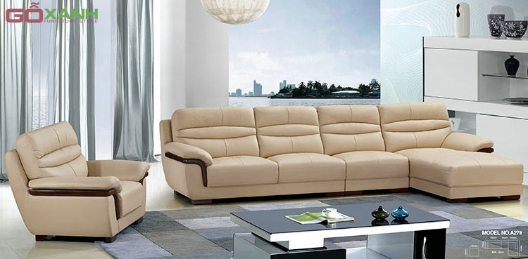 Mẫu ghế sofa da Hàn Quốc cao cấp rẻ đẹp chỉ có tại Gỗ Xanh 1