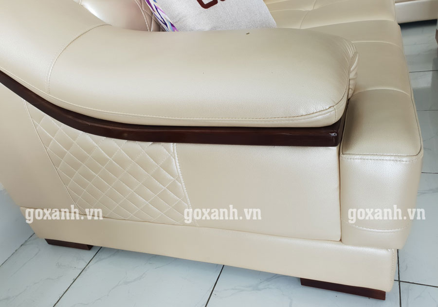 Sofa da nhập khẩu/ Sofa bọc da công nghiệp (Pu) 4
