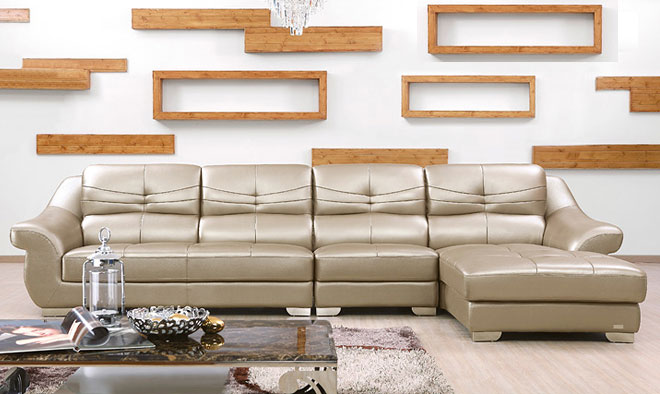 Sofa da phòng khách đẹp giá trị cao cấp