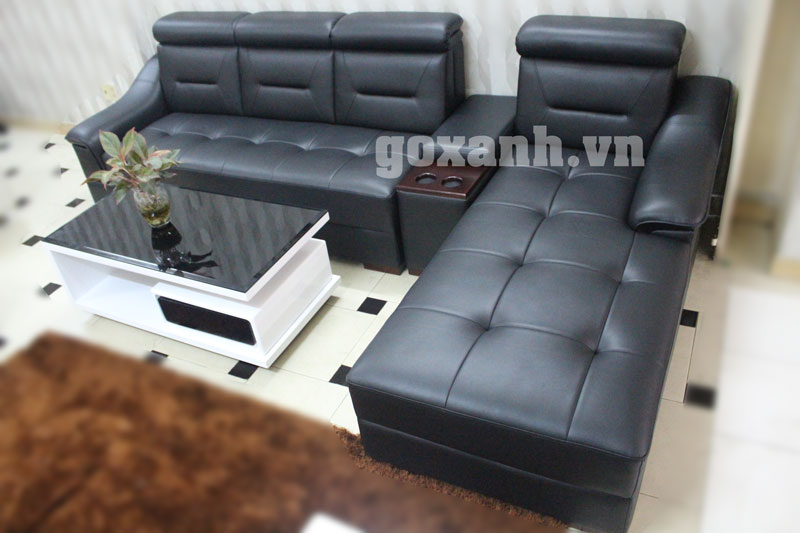 Sofa gia đình phòng khách đẹp - Hình chụp thực tế ở nhà khách