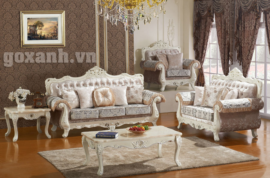 Sofa gỗ cổ điển