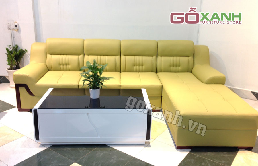 Sofa góc cao cấp tphcm, sofa chữ L nhỏ gọn 1